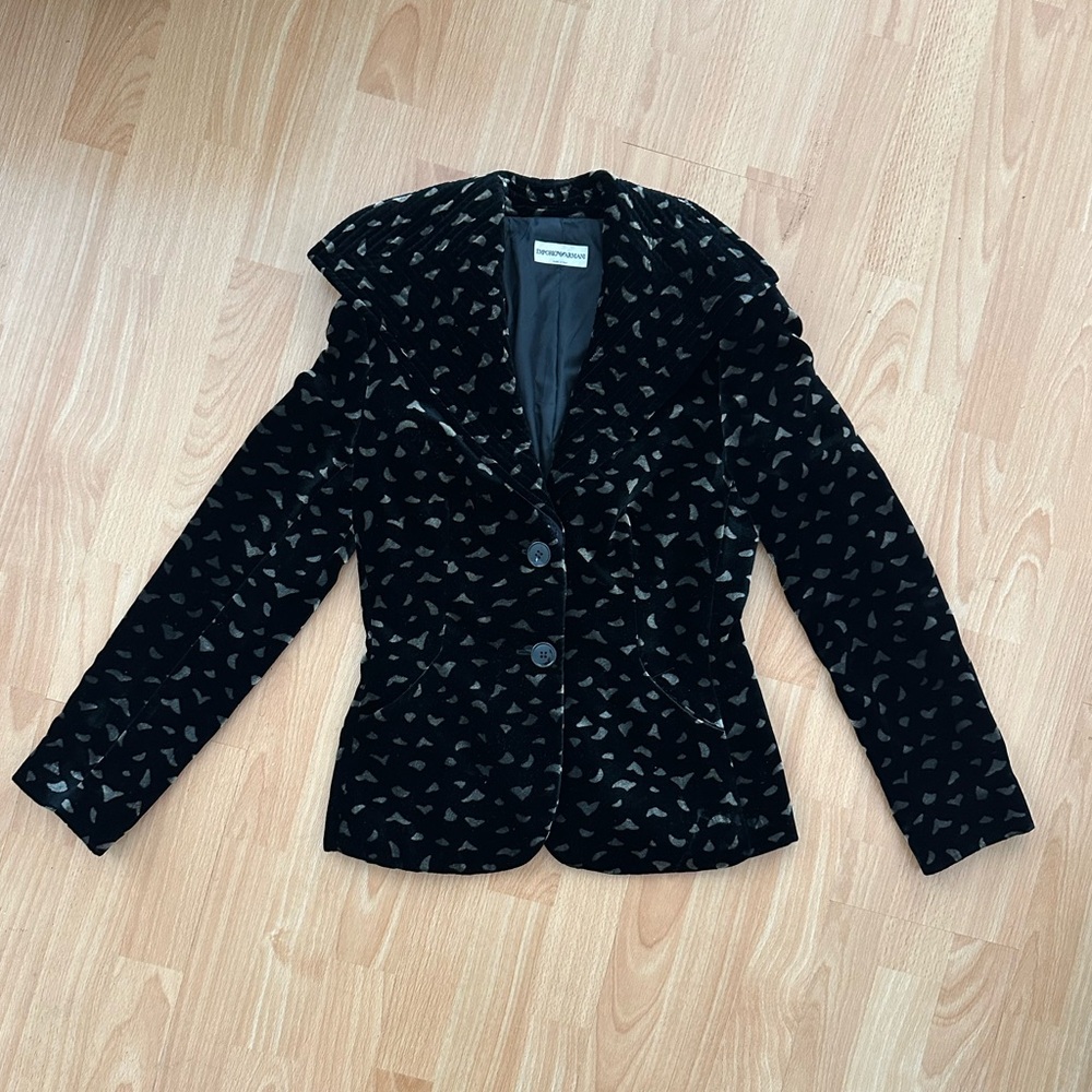 Emporio Amarani velvet blazer